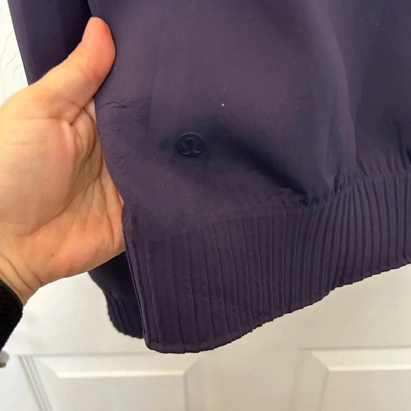 ! Lululemon Down & Around Crew Midnight Navy sz 6 - Picture 7 of 7